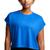 商品CHAMPION | Women's Mesh-Trim Cropped T-Shirt颜色Bright Royal Blue