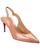 Christian Louboutin | Christian Louboutin Hot Chick Sling 70 Patent Slingback Pump, 颜色brown