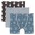 颜色: Midnight Tiny Snowman/Pearl Blue/Parisian Blue Snowflakes, KicKee Pants | Print Boxer Briefs Set- 3-Pack (Little Kids/Big Kids)