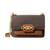 color Brown/acorn, Michael Kors | Signature Heather Extra Small Crossbody