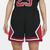 color Black/Red, Jordan | Jordan Essential Diamond Shorts - Women's