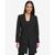 DKNY | Women's Notched-Collar One-Button Blazer, 颜色Black