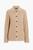颜色: Sand, Theory | Ribbed merino wool and cashmere-blend cardigan