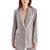 Steve Madden | Women's Crushed Velvet Boyfriend Blazer, 颜色Silver