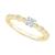 商品第2个颜色Yellow Gold, Macy's | Diamond Engagement Ring (3/8 ct. t.w.) in 14k Gold