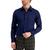 商品第1个颜色Blue Notte, Club Room | Men's Slim Fit Solid Dress Shirt, Created for Macy's