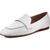color White, Stuart Weitzman | Stuart Weitzman Womens Payson Slip On Loafers