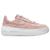 NIKE | Nike Air Force 1 Platform Low - Women's, 颜色Pink/White