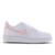 商品第6个颜色White-Pink Foam, NIKE | Nike Air Force 1 Low - Pre School Shoes