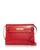 商品Yves Saint Laurent | Manhattan Leather Shoulder Bag颜色Rouge/Gold