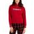 Tommy Hilfiger | Women's Logo Mock-Neck Quarter-Zip Sweatshirt, 颜色Chili Pepper