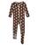 KicKee Pants | Print Footie with Zipper (Infant), 颜色Cocoa Teddy Bears
