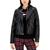 商品Tommy Hilfiger | Women's Faux-Leather Moto Jacket颜色Black