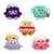 颜色: Teatimebumz, BumBumz | BumBumz 4.5-inch MooBumz Plush 5-Pack - Palmer Peach Milk, Charlotte Cereal Milk, Oakley Oat Milk, Maximus Milk Milk, and Sylvia Sakura Milk - from The Makers of Original Squishmallows
