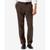 商品Dockers | Men's Easy Classic Pleated Fit Khaki Stretch Pants颜色Coffee Bean
