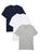 Tommy Hilfiger | 汤米·希尔费格男士舒适棉质T恤V领  3件装 , 颜色MULTI