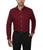 商品Van Heusen | Men's Dress Shirt Regular Fit Oxford Solid Buttondown Collar颜色Cayenne