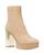 Michael Kors | Women's Porter Platform Metallic Heel Boots, 颜色Camel