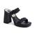 color Black, Dolce Vita | Women's Ashby Braided Two-Band Platform Sandals