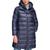 Calvin Klein | Women's Shine Bibbed Hooded Packable Puffer Coat, Created for Macy's, 颜色Shine Dark Indigo