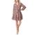 Jessica Simpson | Women's Reina Floral-Print Ruffled Tiered Dress, 颜色Gardenia - Camo Leopard