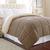 商品第5个颜色stone/champagne, Modern Threads | Modern Threads Down Alternative Microfiber Quilted Reversible Comforter / Duvet Insert