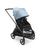 颜色: Graphite/Skyline Blue, Bugaboo | Dragonfly Seat Complete Stroller