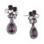 商品Givenchy | Crystal Cluster Drop Earrings颜色Purple