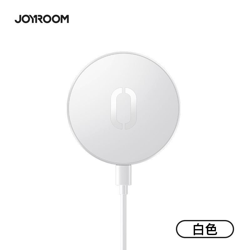 商品第3个颜色白色, JOYROOM | 机乐堂 JR-A28磁吸无线充15W充电器Magsafe超薄款磁吸精准充电指示灯 蓝色