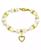 颜色: April, 2028 | 14K Gold-tone Heart Clasp Bracelet