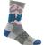 商品Darn Tough Vermont | Darn Tough Women's Three Peaks Micro Crew Light Cushion Sock颜色Light Gray