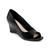 颜色: Black Patent, Easy Spirit | Women's Coleen Open-Toe Slip-On Dress Wedges