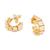 商品Kate Spade | Candy Shop Small Hoop Earrings, .67"颜色Clear/gold.