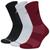 color Black/White/Red, Jordan | Jordan 3 Pack Everyday Max Cushion Crew Socks - Men's