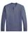 颜色: Cruise Navy, Ralph Lauren | Men's Long Sleeve Herringbone Henley Sleep Shirt