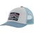 颜色: Ridge Rise Stripe/Light Plume Grey, Patagonia | Trucker Hat - Kids'