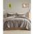 颜色: Grey, Intelligent Design | Malea Shaggy Faux-Fur 3-Pc. Comforter Set