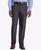 颜色: Dark Charcoal, Haggar | JMH Men's 4-Way Stretch Classic Fit Flat Front Dress Pant