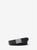 商品Michael Kors | Reversible Logo and Leather Belt颜色ADMRL/PLBLUE