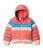 商品第1个颜色Blush Pink/Peach Blossom/Blue Chill, Columbia | Tumble Rock™ Down Hooded Jacket (Little Kids/Big Kids)