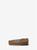 商品Michael Kors | Reversible Logo and Leather Belt颜色HUSK