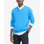 商品Tommy Hilfiger | Men's Signature Solid V-Neck Sweater, Created for Macy's颜色Blooming Blue