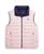 颜色: Newport Navy/Hint Of Pink, Ralph Lauren | Kid's Unisex P-Layer 2 Reversible Quilted Vest Jacket