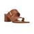 color Luggage Leather, Calvin Klein | Women's Briella Block Heel Dress Sandals
