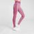 商品Myprotein | MP Women's Curve Leggings - Chalk Purple颜色Deep Pink