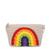 The Sak | Essential Medium Pouch, 颜色hand crochet - rainbow ecru