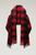 商品Woolrich | Buffalo Check Cape Scarf颜色Red Buffalo
