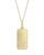 颜色: Cancer, Alberto Amati | 14K Yellow Gold Zodiac Dog Tag Pendant Necklace, 18"