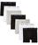 color White/Grey Heather/Black, Calvin Klein | Men's Cotton Stretch Megapack Boxer Briefs