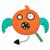 商品第1个颜色orange, Touchdog | Touchdog Cartoon Flying Critter Monster Plush Dog Toy
